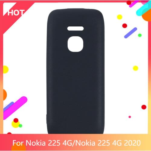 225 4G Case Matte Soft Silicone TPU Back Cover For Nokia 225 4G 2020 Phone Case Slim shockproof