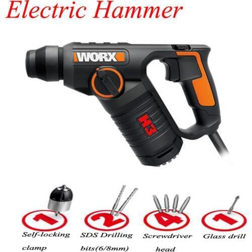 Multi-function Electric Hammer Drill Wall Concrete Impact Drill Household Electric Tool WX346