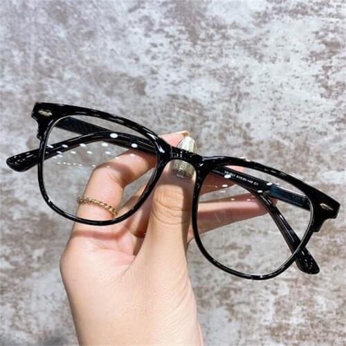 Fashion Anti-Blue Glasses Women Rice Nails Optical Eyewear Spectacles Eyeglasses Can Match Myopia