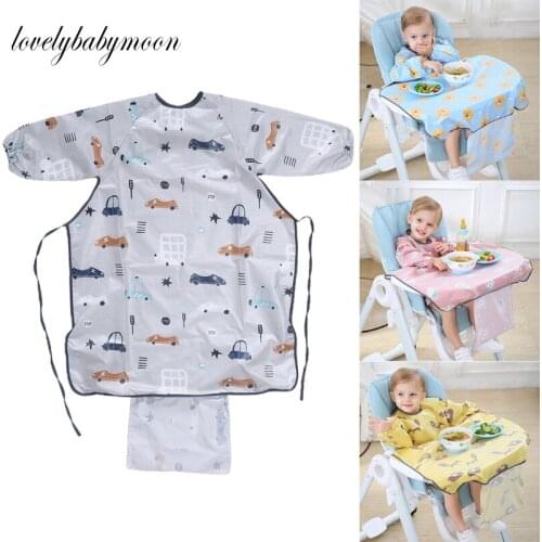1 Pc Newborns Bib Table Cover Baby Easy To CleanDining Chair Gown Waterproof Saliva Towel Burp Apron Food Feeding Accessories