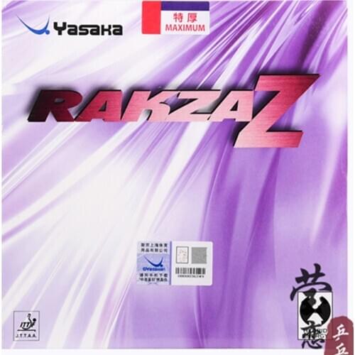 Original Yasaka RAKZA Z table tennis rubber B-87 pimples in fast attack with loop for table tennis racket ping pong racket