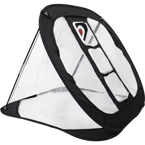 Portable Foldable Golf Practice Net Nylon Outdoor Indoor Chipping Sport Golf Cage Garden Golf Practice Training