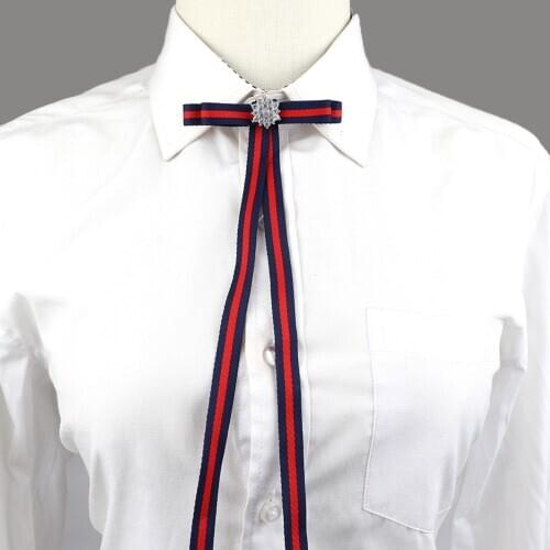 T Shape Fashion New Woman Small Bowtie Chic Handmade Ribbon Butterfly Bowknot Cravat Vintage Neck Wear Girl Pretty Accessories