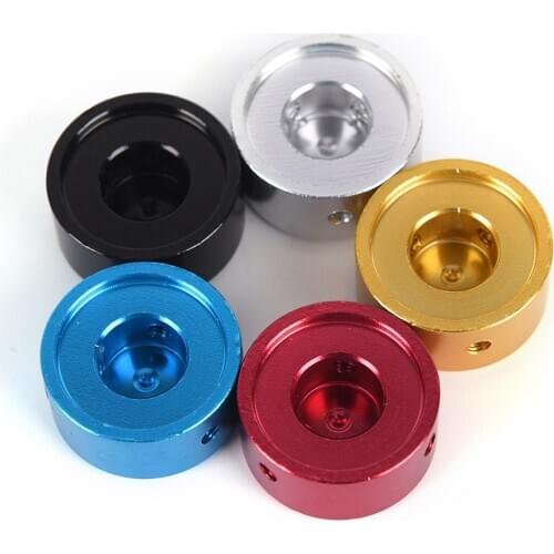 1PCS Colorful Switch Footswitch Toppers Effects Pedal Footswitch Hat Colorful Guitar Aluminium Alloy Bumpers Protector