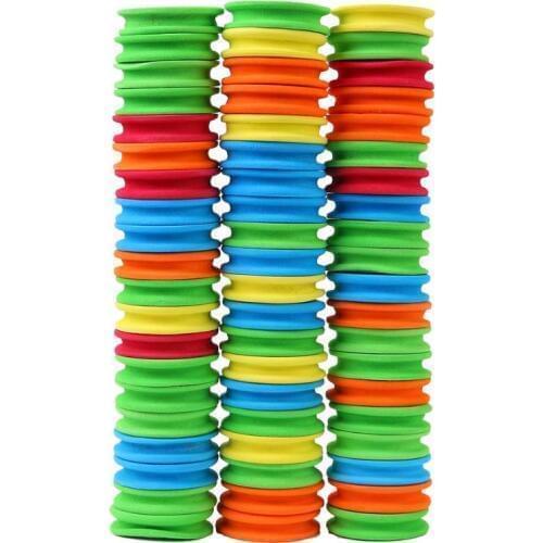 100pcs Winding Board Fishing Line Tackle Accessories Foam Board Trace Wire Swivel Tackle Fishing Box Tools 2019 New