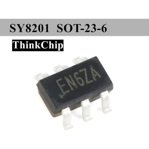 50 pcs / lot SY8201 SOT-23-6 SMD DC-DCVoltage regulator (marking EN6ZA)
