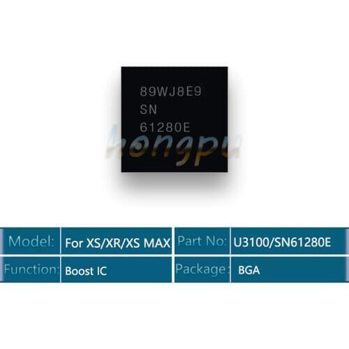 1-20pcs/lot SN61280E/U3100 For iphone XS/XR/XS MAX 8 X 8 plus Power supply Boost IC Chip