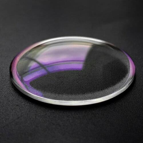 For Seiko Mineral glass With chamfer 6306-7000/7002-7001 Crystal Watch Glass Watch partl Replacement parts Red AR Coating