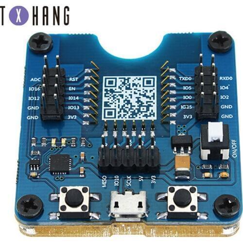 ESP-12F ESP-07S ESP-12S burning fixture development board ESP8266 without ESP-12F ESP-07S ESP-12S module 6 Test Board diy