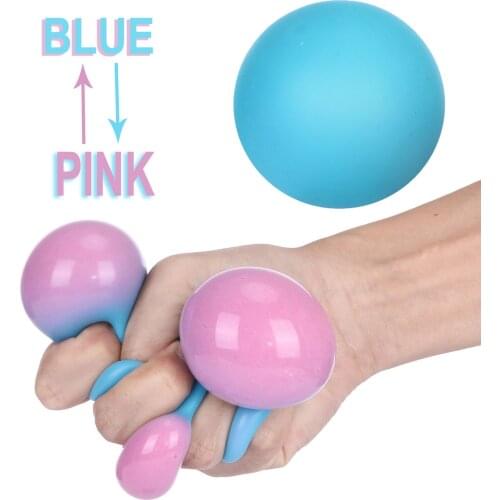 Decompression Toys Stress Balls Change Colour Squeezing Balls For Kids And Adults Toy Stress Reliever Toys Squishy Antistress
