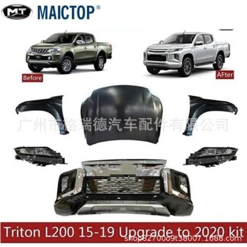 Suit For Surround Car Mitsubishi L200 15-19 21 Old Upgrade Kit Led