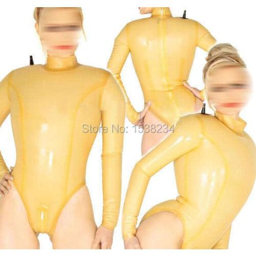 Latex Catsuit Rubber Inflatable Unitard Zentai Catsuit Customized