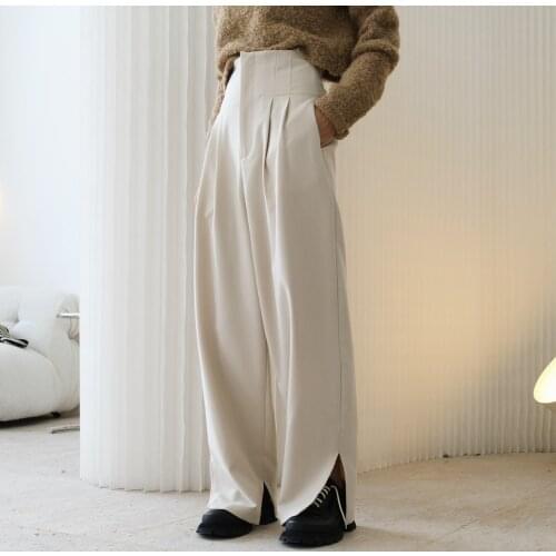 New woman premium quality straight trousers