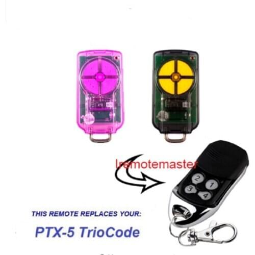 The remote for PTX-5V1 REMOTE TrioCode compatible Remote Control PTX5 garage door opener