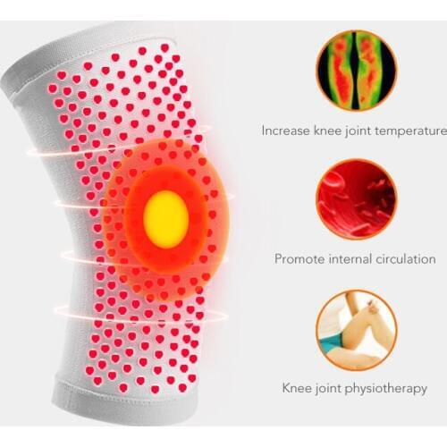 Tourmaline Self Heating Support Knee Pads Knee Brace Warm for Arthritis Joint Pain Relief and Injury Recovery