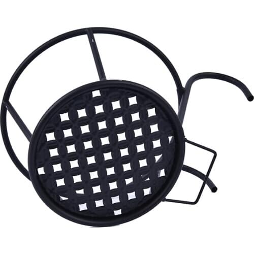 Hanging Type Versatile Lightweight Metal Plants Stand Plant Shelf Rack For Indoor Balcony Flower Stand Green Hanging Orchid