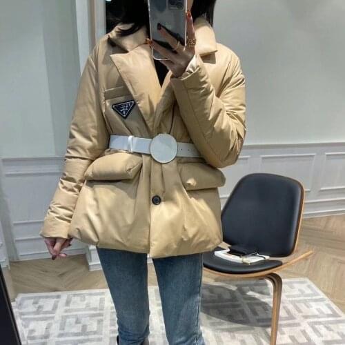 YUKOU Women's Natural Sheepskin Coats