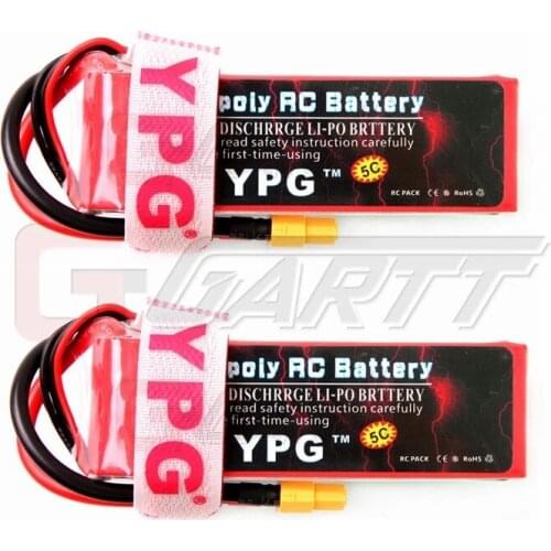 1PCS/2PCS YPG 22.2V 2200mAh 30C 6S Lipo Li-Po Lipoly High performance Battery For RC Hobby