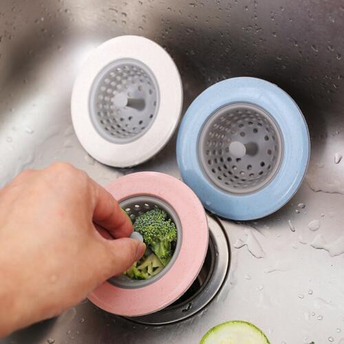 1Pcs Kitchen Sink Filter Plug Drain Hole Sink Filter Bathroom Drain Hair Collector Sink Filter Tool