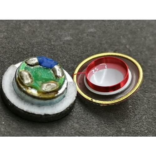 10MM Earphones Composite Diaphragm Speaker Unit 16 Ohm In Ear Earphones DIY Drivers