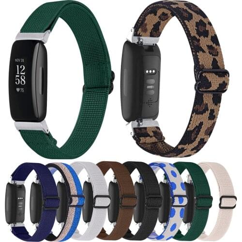 2021 Elastic Fabric Straps For Fitbit Inpire 2 1 Bracelet Band Loop For Fitbit Inpire HR Wristband Bracelet Watch Replacement