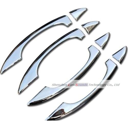 Chrome Door Handle Switch Trim Moulding for AUDI A3 A4 A5 A6 Q3 Q5