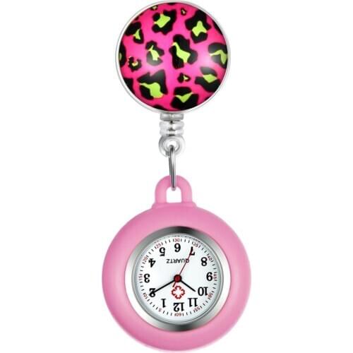 LANCARDO 2021 High Quality Nurse Watch Pocket watches for girls Silicone Nurse Watch Brooch Tunic Watch Reloj de regalo Dropship
