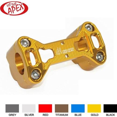 Moto Handle Bar Riser Clamp Mount Kit / set For BMW R1200GS R1200 R1200 GSA ADV Adventure Water-Cooled 2013 2014 2015 2016