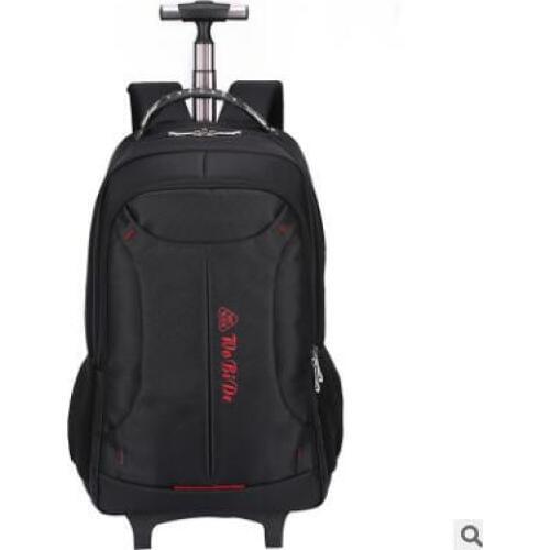 Travel luggage trolley Backpacks on wheels Men Business Travel Trolley Bags Oxford Rolling Baggage Backpack bag travel Mochila
