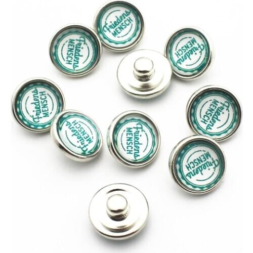 New Arrive 20pcs/lot cross 12mm Glass Snap Buttons Fit DIY Snap Bracelet Snap Button Charms Jewelry