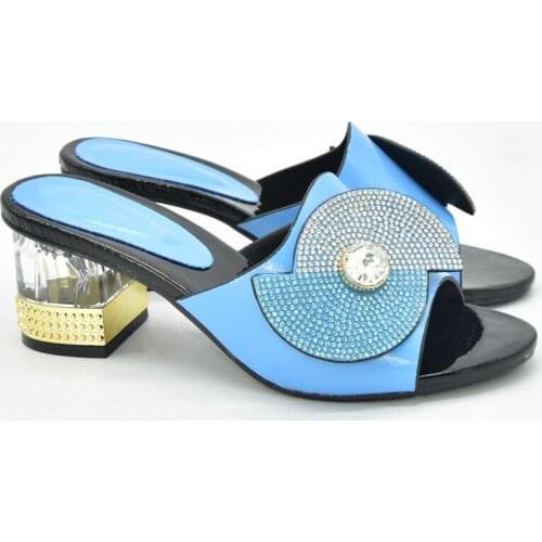 New Arrival Luxery Shoes for Wedding Women Ladies Shoes and Sandals Open Toe Shoes Decorated with Rhinestone Slip on High Heels