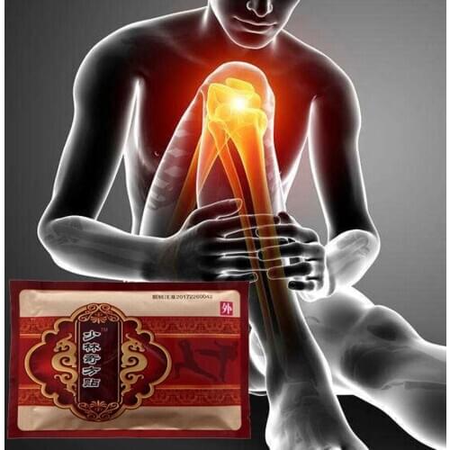 Wholesale Ganoderma lucidum Analgesic Plaster Shaolin Pain Relieve Patch Far IR Heating Meridians Plaster