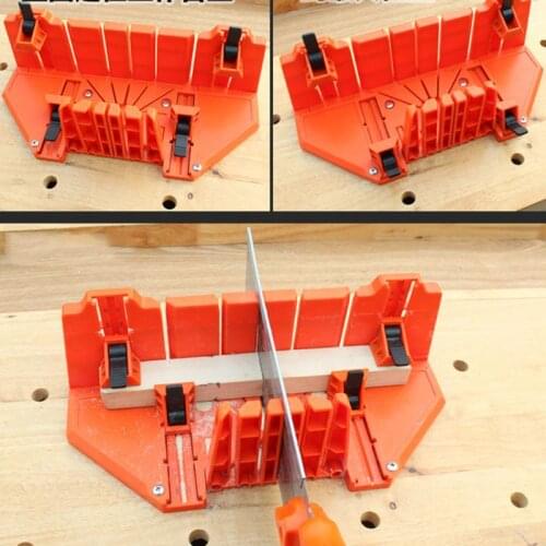 12/14\" Adjustable Wood Miter Box Saw Cutting Grip Back Saw 0/22.5/45/90 Degrees Dropshipping