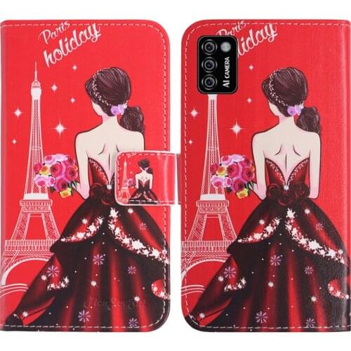 TienJueShi Fashion Style Cartoons TPU Silicone Flip Protect Leather Cover Wallet Case For Cubot J8 J9 Note 7 Pouch Shell Etui