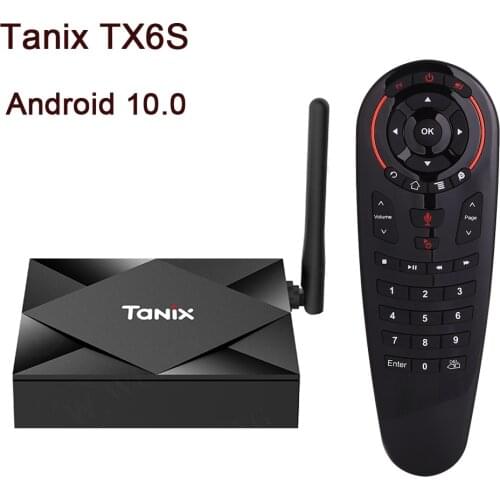 High Quality Tanix TX6S Android 10.0 TV Box Allwinner H616 Chip 2.4&5.8G Dual WiFi Bluetooth 8K HD Smart Set-top Box