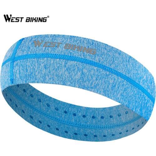 WEST BIKING Cycling Headwear Stretchy Sweatbands Sports Breathable Antiperspirant bands Unisex Tennis Running Cycling Headbands
