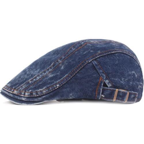XEONGKVI Wash Denim Make Old Visors Caps Spring Autumn Brand Snapback Literary Youth Cotton Advance Hats For Men Casquette