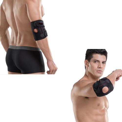 1PCS Adjustable Elbow Support Strap Safety Sports Fitness Elbow Joint Injury Guard Protector for Basketball Gym