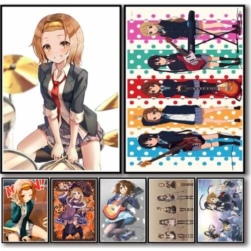 5D DIY Diamond Painting Anime K-ON Diamond Mosaic Diamond Embroidery Cross Stitch Kits Home Decor Room Decoration Gift