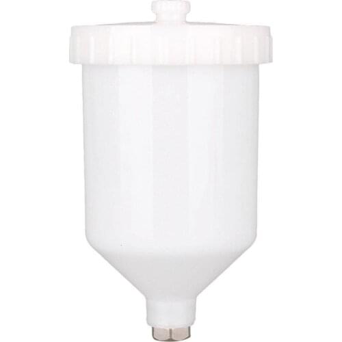 600cc Plastic Gravity Paint Spray Tools Cup Replacement Pot for Spray Paint Tools