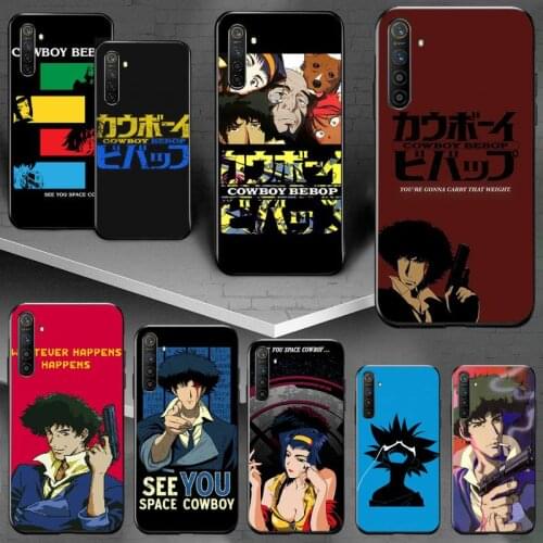 PENGHUWAN Cowboy Bebop See You Space TPU black Phone Case Cover Hull For OPPO Realme 5 3 2 Pro F7 F9 F11 F3 RENO Cover