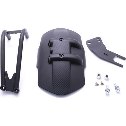 Retro Black Motorcycle Rear Fender Mudguard Guard For NK150 NK250 Kawasaki Ninja