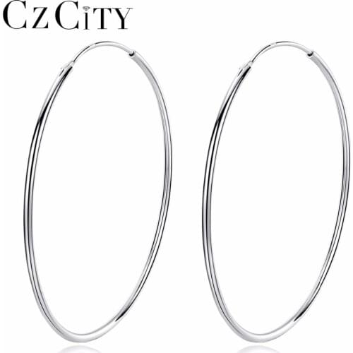 Серьги-кольца CZCITY China At AliExpress