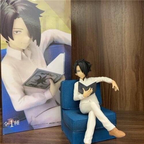 Emma Norman Ray Figure Model Sitting Sofa Scene Ver. The Promised Neverland PVC Action Anime Collect Model Toy Gift 3 Styles