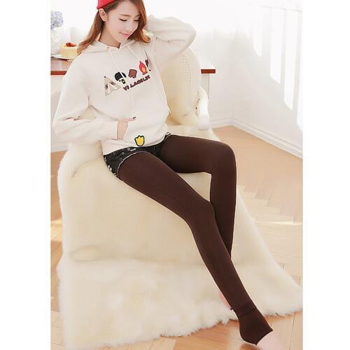 Winter Pants Women Thermal Leggings Elastic High Waisted Pants for Women Flannel Warm Trousers Women Casual Pants Plus size