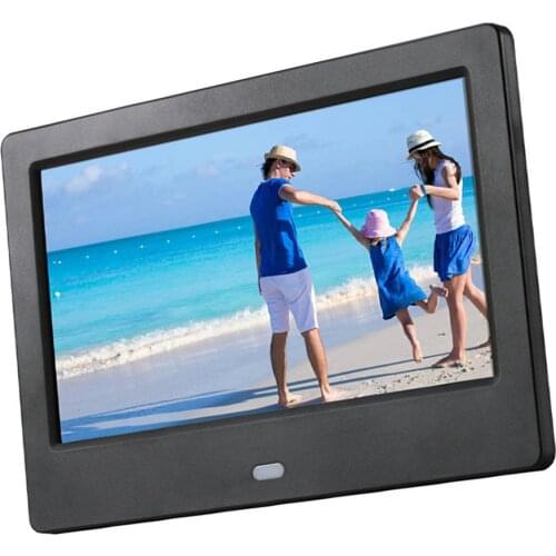 Hot 7 Inch LCD Screen HD LED Backlight Electronic Photo Album Digital Picture Frame Music Film Video Full Function EU Type