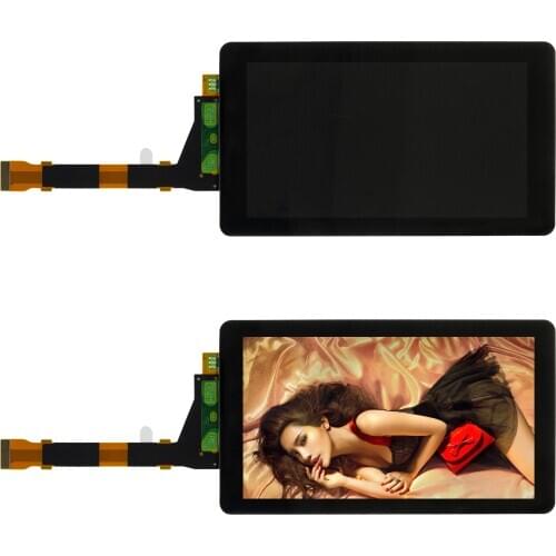 LS055R1SX04 Sharp04 5.5 SX04 Inch 2K LCD Screen with Glass protector For Elegoo Mars/Photon 3D Printer