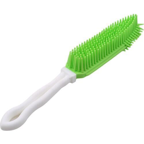 New Arrivals Soft Small Animal Massage Tool Silicone Pet Dog Sticky Hair Tool Puppy Cat Hair Bath Brush Comb Depilation