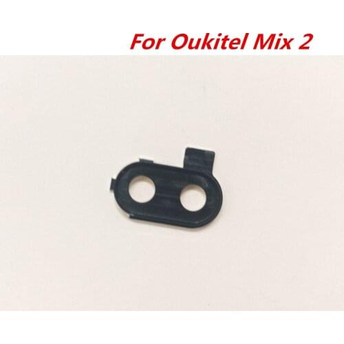 New Original for Oukitel Mix 2 5.99inch Cell Phone Back Camera Lens Garnish Decoration Parts Black