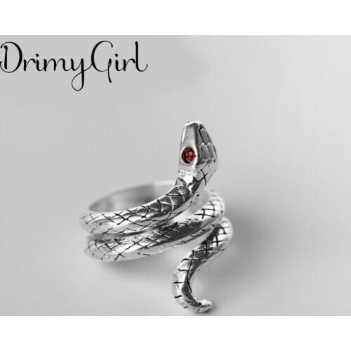 Original Design Bohemian Retro Multilayer Snake Ring For Women Fashion Open Finger Rings Female Boho Jewelry